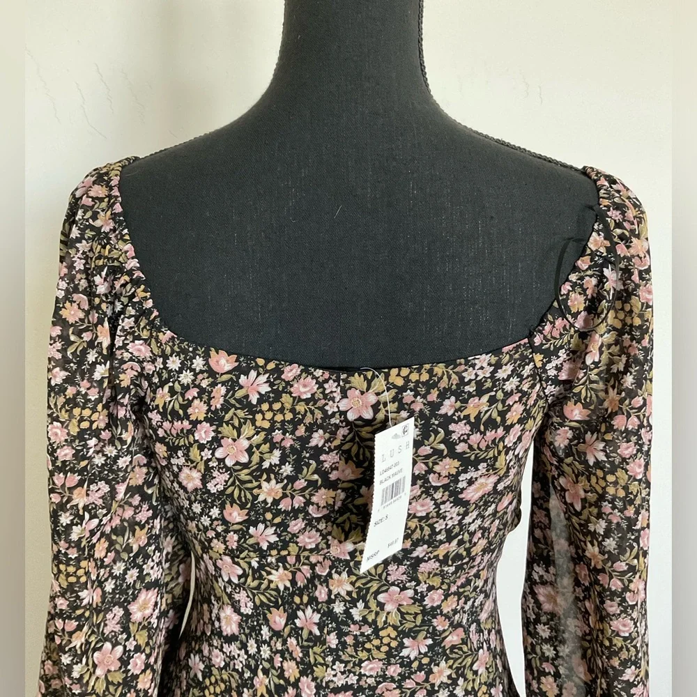 Lush floral mini dress - Picture 4 of 6